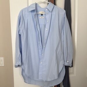 Universal Thread Sky Blue Oversized Shirt